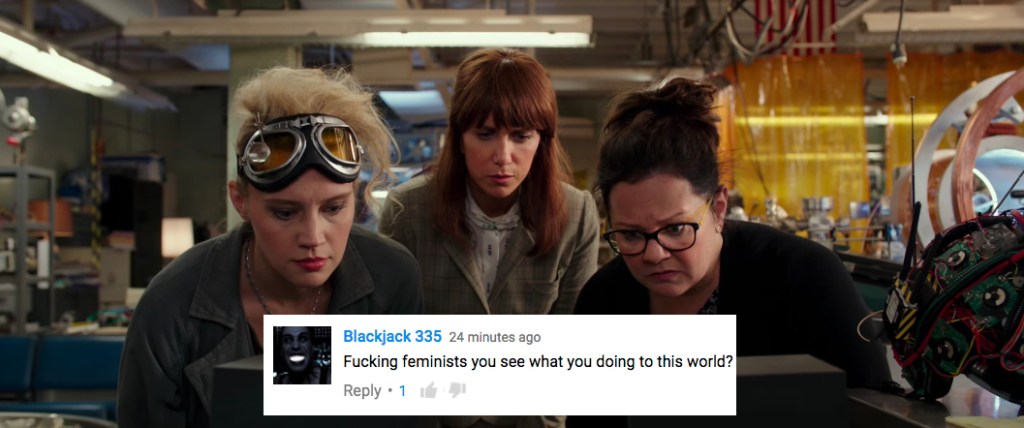 The YouTube comments for the Ghostbusters trailer will make you wish for death’s sweet&nbsp;embrace